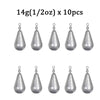 10pcs/lot 3.5g 5g 7g 10g 14g 20g Weight Sinkers