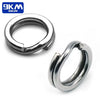 9KM Stainless Split Rings - 50/100/200pc