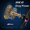 Histar Honor 8.0:1 10kg Drag Power 4+1BB Baitcasting Reel