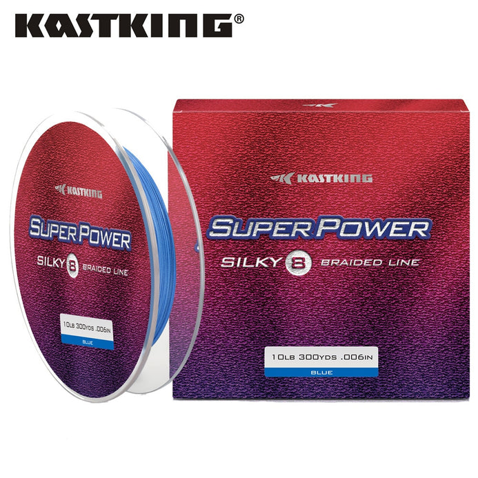 KastKing SuperPower 6-80LB Silky 8 Carrier Braided Fishing Line – Pro Tackle  World