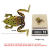 Shynapack 1PC 6.5cm/19g Topwater Live Target Frog