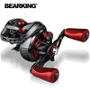 BearKing BKHZZ 8+1BB  8KG Max Drag 7.3:1 Baitcasting Reel
