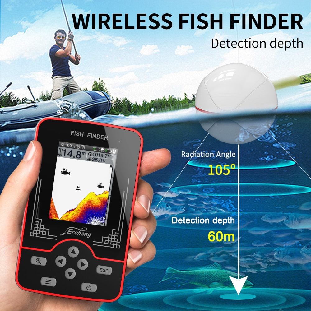 Erchang F13 Rechargeable Wireless Fish Finder – Pro Tackle World