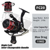 Walk Fish JM2000W/JM2000S 5.2:1/5.1:1 12+1/13+1BB Spinning Reel