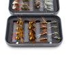 MNFT 32/40/56Pcs/Box Dry/Wet Trout Nymph Fly Fishing Lure