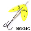 FISH KING FTZ76 1Pc 10cm 20g Double Bladed Inline Spinner