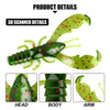 Spinpoler TPR 5Pcs/Lot 7.5cm Plastic Crawfish Lure