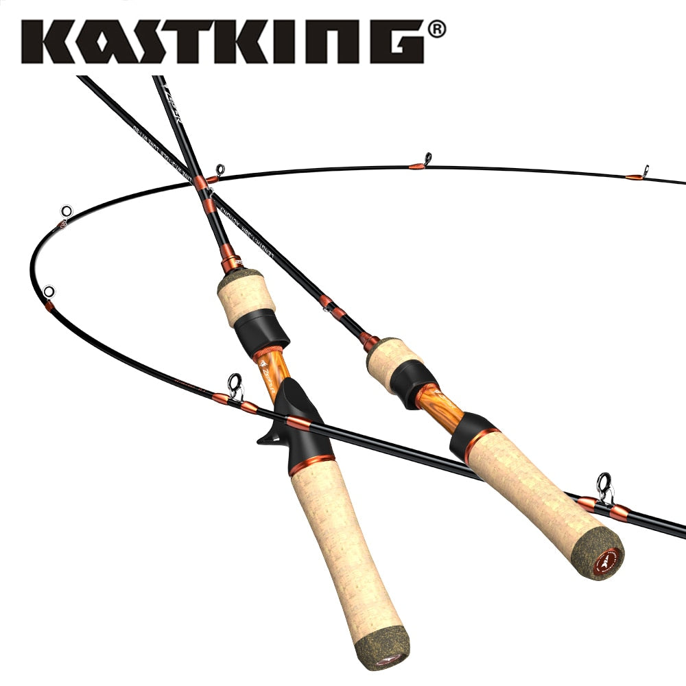 KastKing Zephyr BFS Spinning/Casting Rod 1.53m/1.68m/1.8m 2PC UL