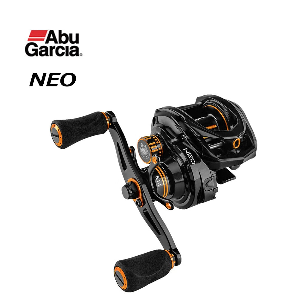 Abu Garcia Neo F7/F8 Low Profile 7.3:1/8.1:1 Max Drag 7kg 7+1BB
