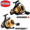 PENN SPINFISHER SSVI Max Spinning Reel 13kg 5+1BB 4.2:1/4.7:1/5.6:1/6.2:1