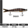 ODS 1Pc 13.2cm/20.6g 8-Segment Swimbait