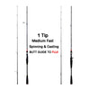 Phishger DREAM 1.8m 2.1m T800 Carbon 2PC 2 TIP ML/M/MH 5-50g Surf Spinning/Casting Rod