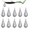 10pcs/lot 3.5g 5g 7g 10g 14g 20g Weight Sinkers