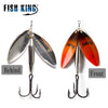 FISH KING FTZ76 1Pc 10cm 20g Double Bladed Inline Spinner