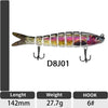 ODS 1Pc 13.2cm/20.6g 8-Segment Swimbait