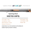 PureLure Wild 1.98m/2.03m/2.13m 1PC L/M·M·MH·ML Casting/Spinning Rod