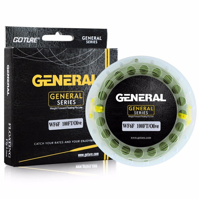 Goture GENERAL 30M/100FT WF 3/4/5/6/7/8F Weight Forward Floating Fly L –  Pro Tackle World
