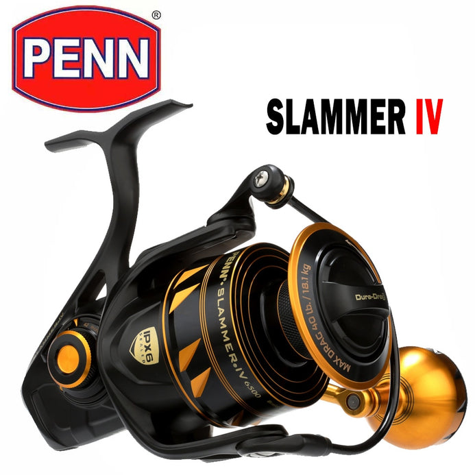PENN SLAMMER IV Spinning Reel 27.2kg Max Drag 6.2:1/5.6:1/4.7:1/4.2:1 – Pro  Tackle World