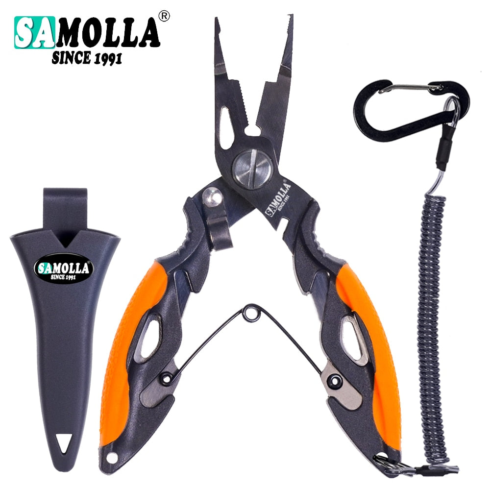 Samolla Multifunctional 420 Stainless Fishing Pliers – Pro Tackle