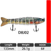 ODS 1Pc 13.2cm/20.6g 8-Segment Swimbait