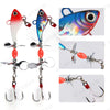 LETOYO 1Pc  9g 70mm/13g 85mm Rotating Spinner Lure