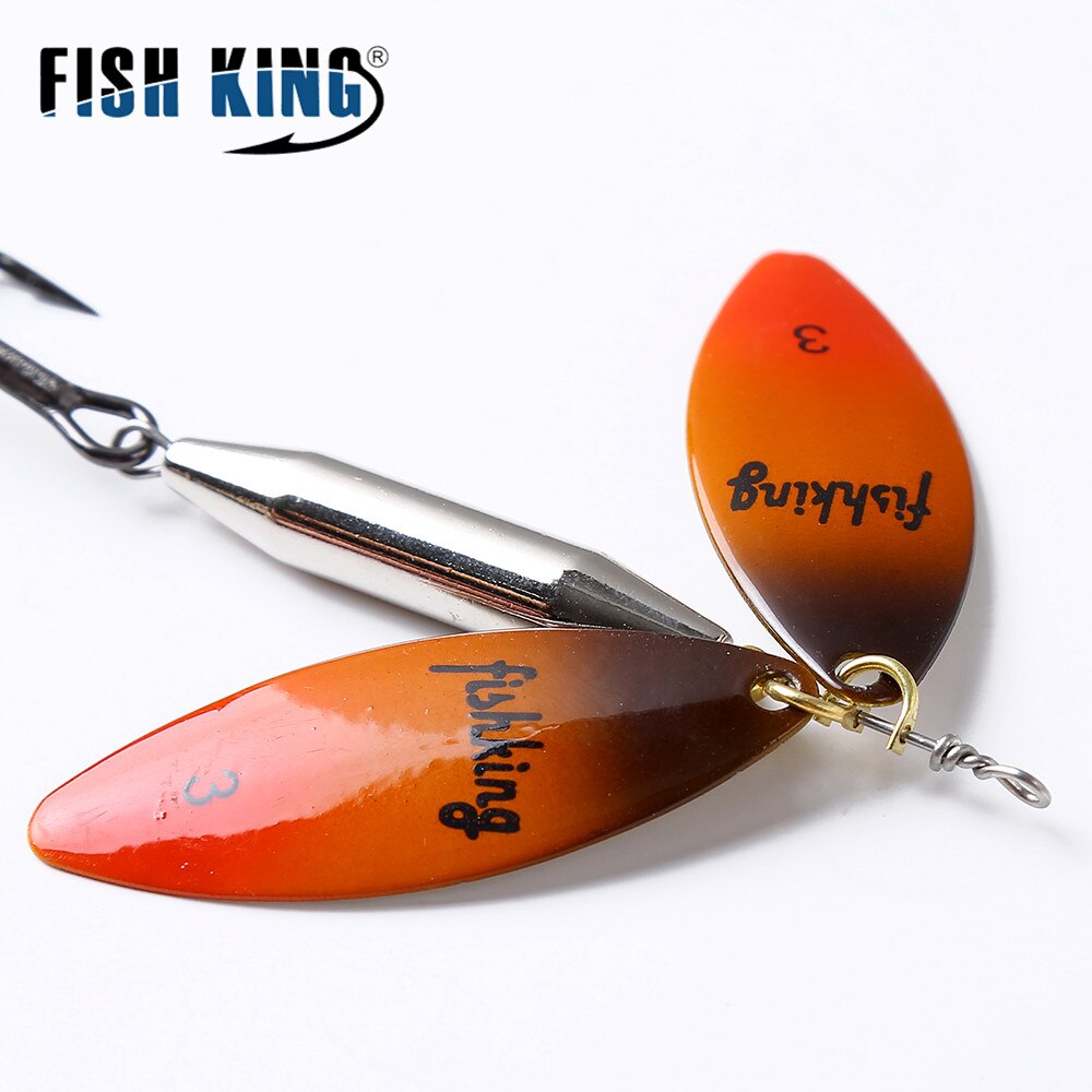FISH KING FTZ76 1Pc 10cm 20g Double Bladed Inline Spinner – Pro Tackle World