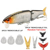 JOHNCOO 1Pc 135mm/160mm Swimbait