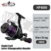 Walk Fish HP500-7000 Max Drag 10Kg 5.2:1 Spinning Reel