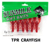 Sunmile 6Pc/Lot 7.5cm/3.5g Soft Crayfish Baits