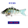 CCLTBA 1Pc 6cm/7cm Swimbait