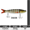 ODS 1Pc 13.2cm/20.6g 8-Segment Swimbait