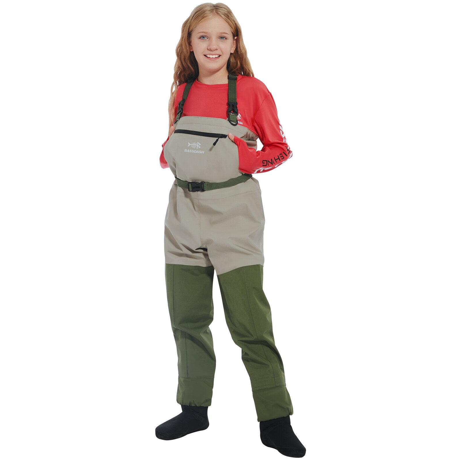 Bassdash IMMERSE Kids Chest Waders – Pro Tackle World