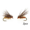 1-8Pc Deer Hair Dry Fly