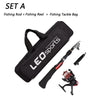 Leosport Kids 1.6m/5.24ft Telescopic Rod/Reel Combo Starter Kit