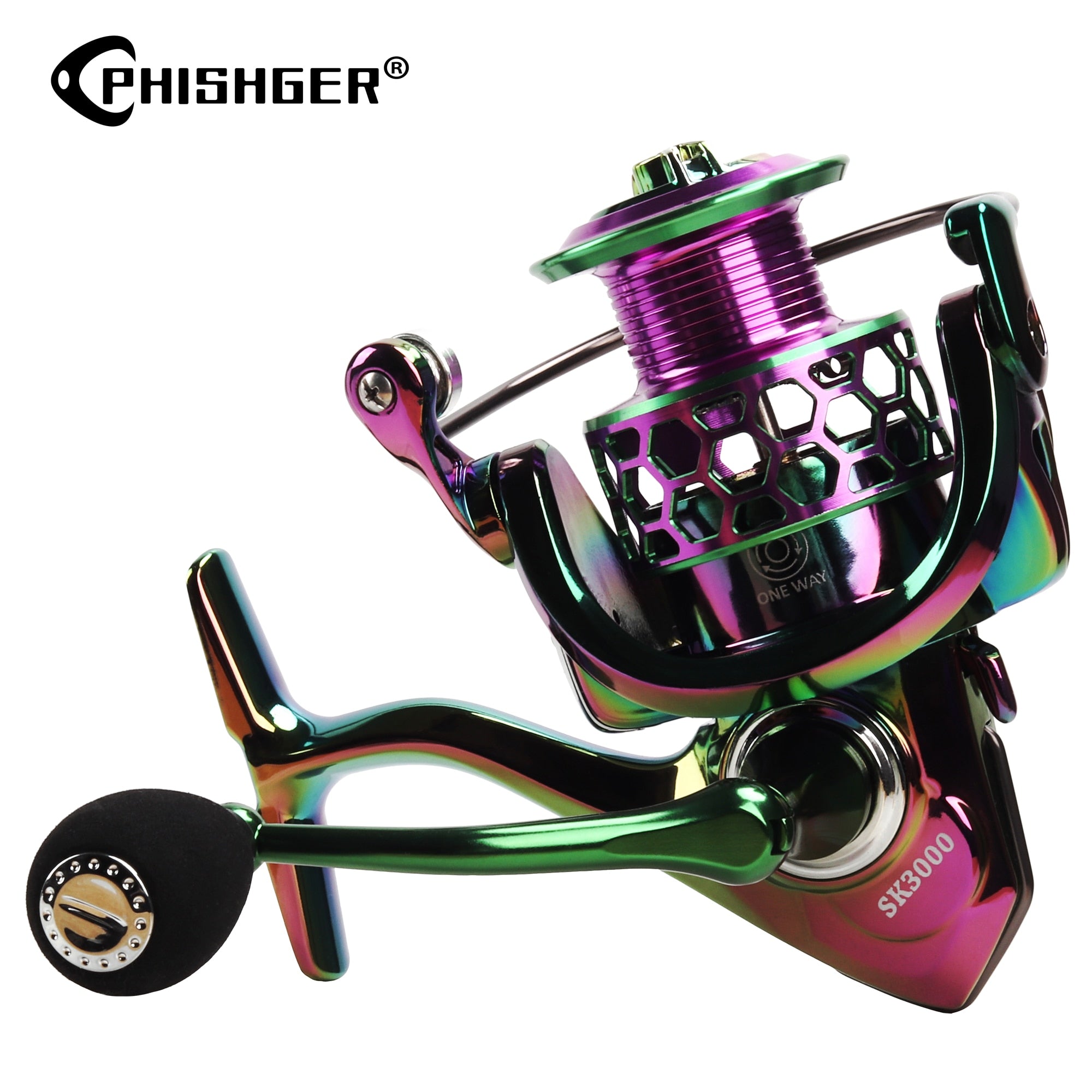 Phishger SK Series 5.0:1 Spinning Reel – Pro Tackle World