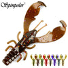 Spinpoler TPR 5Pcs/Lot 7.5cm Plastic Crawfish Lure