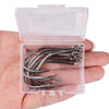 10pcs/Box Barbed 6/0 -10 Bait Hook