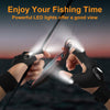 Fingerless LED Light Fishing Gloves