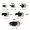 TheTime 1/16-1 OZ Bullet Weight Sinkers 1.8-28g