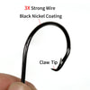 Ellllv 8/0 - 14/0 Saltwater 3X Strong Inline Circle Hook