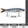 ODS 1Pc 13.2cm/20.6g 8-Segment Swimbait