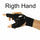 right hand only
