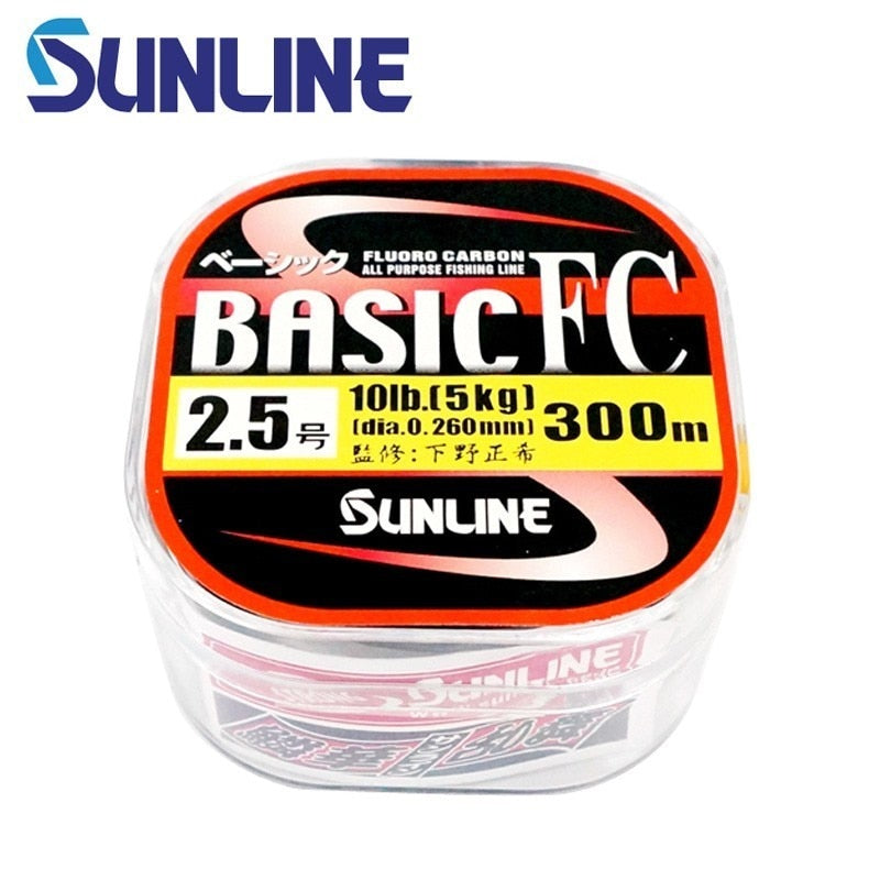 Sunline Basic Fc 225/300m Fluorocarbon Line – Pro Tackle World