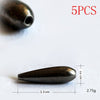 Tungsten Bullet Weight Set 0.75g 1.25g 1.75g 2.75g - 3/5/10PC