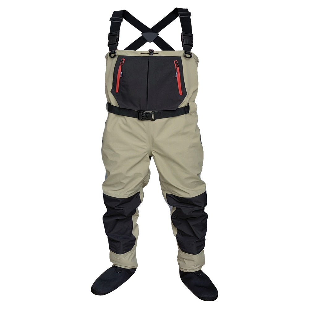 KyleBooker Chest Waders Breathable Waterproof Stocking Root – Pro Tackle  World