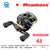 Megabass RHODIUM 6.3 7.3 8.1 200g 5kg Ultra Lightweight Baitcasting Reel
