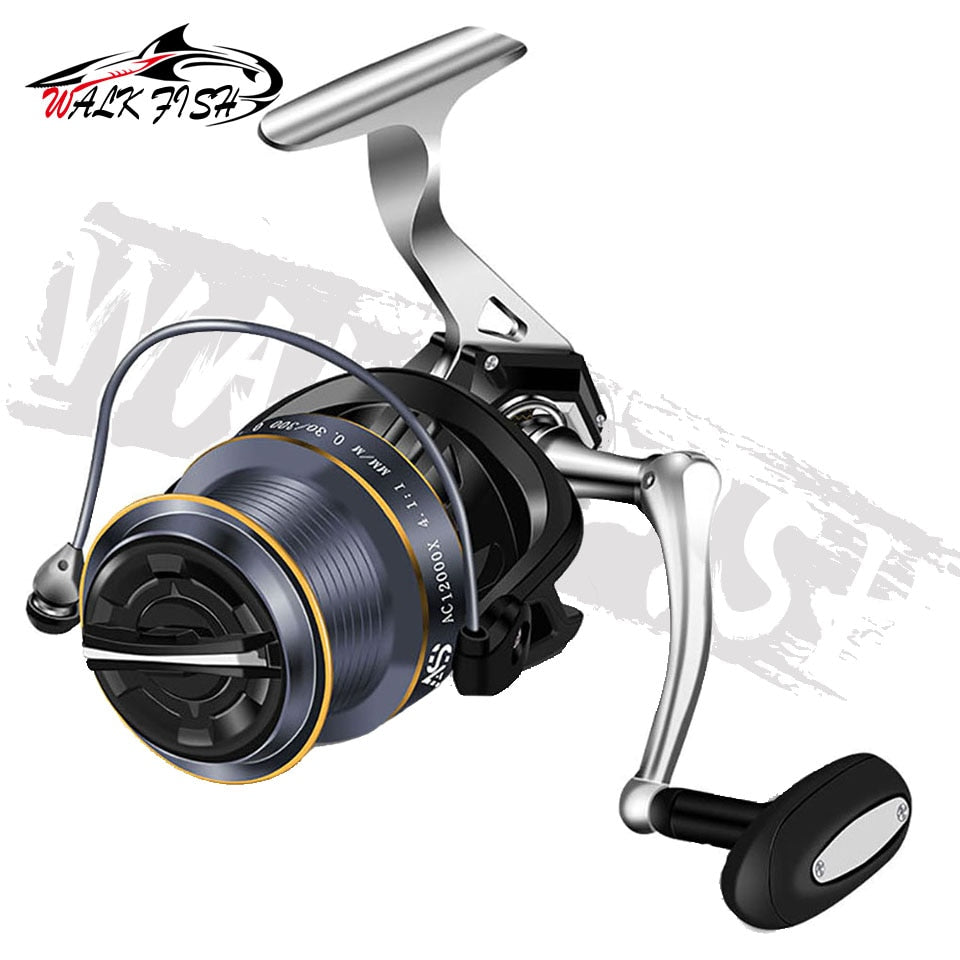 Walk Fish AC3000X-12000X Drag 8-13kg 5+1BB Spinning Reel – Pro Tackle World