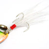 Outkit 1PC 5g/9g/13g/18g/21g Spoon with Dressed Feather Treble Hook