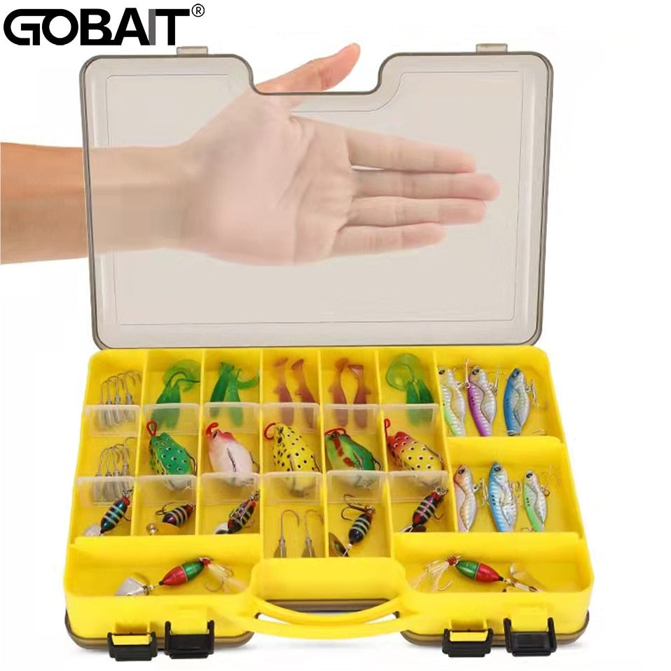 GoBait Multi Compartments Double Layer Bait/Lure Storage Box – Pro Tackle  World
