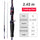 GA-C802M 2.43m/7.97ft